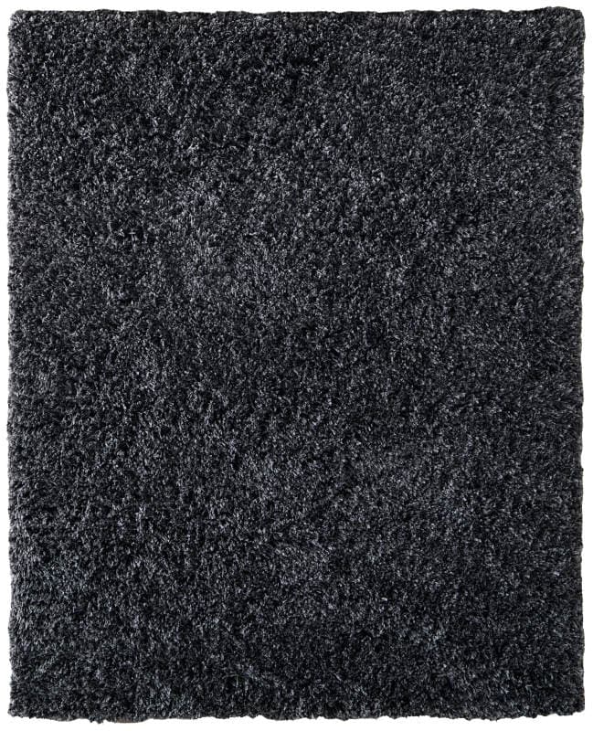 Stoneleigh Modern Solid, Black/Gray, 5' x 8' Area Rug