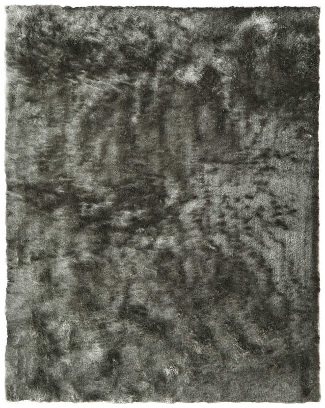 Indochine Modern Solid, Green, 4'-9" x 7'-6" Area Rug