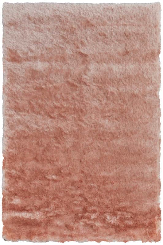 Indochine Modern Solid, Pink, 4'-9" x 7'-6" Area Rug