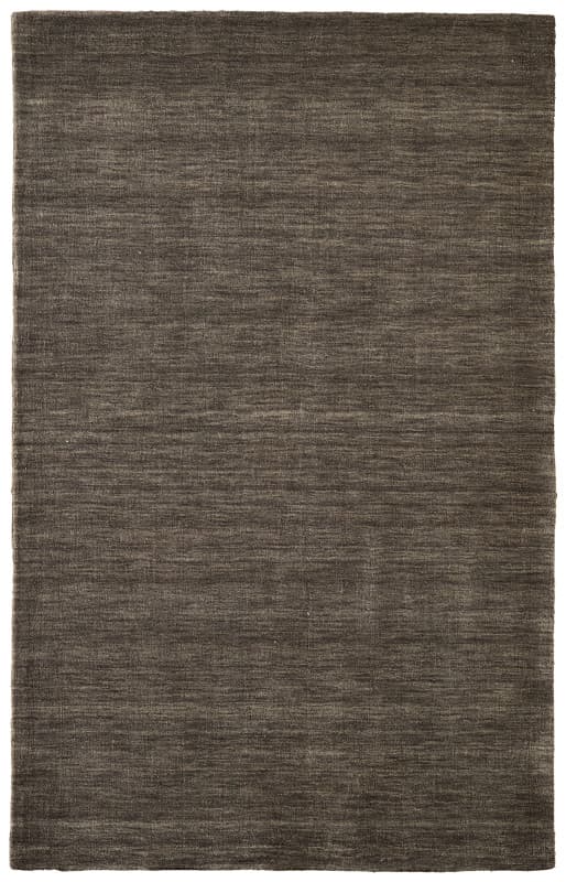Luna Modern Solid, Brown/Taupe, 5' x 8' Area Rug