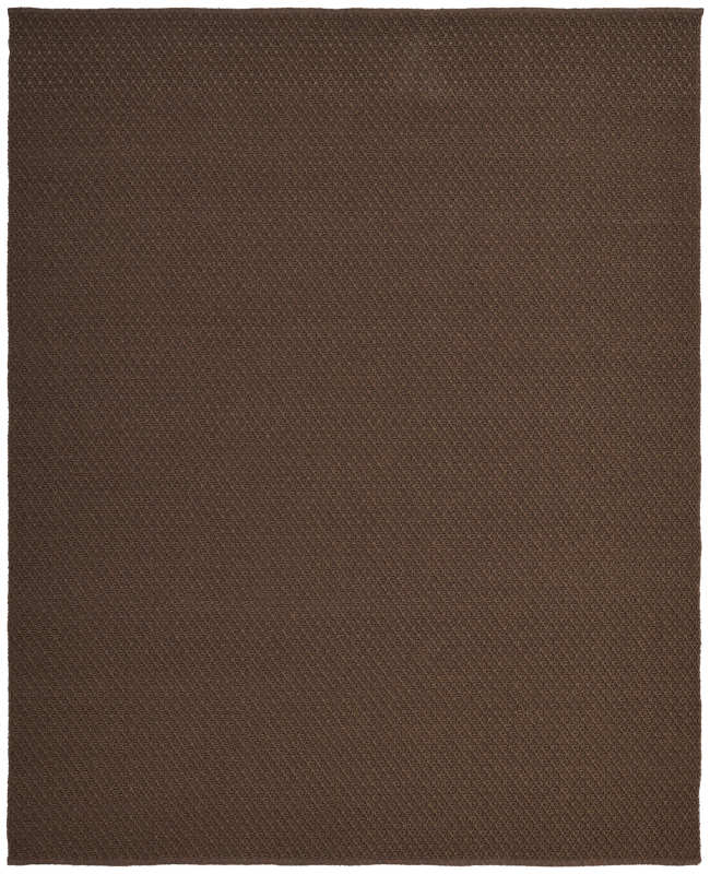 Tito Modern Solid, Brown, 5' x 8' Area Rug