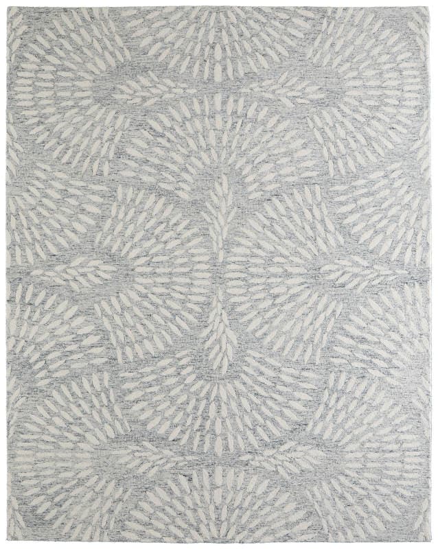 Wallace Modern Floral & Botanical, Grey/Ivory, 5' x 8' Area Rug