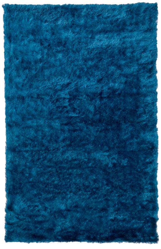 Indochine Modern Solid, Blue/Green, 7'-6" x 9'-6" Area Rug